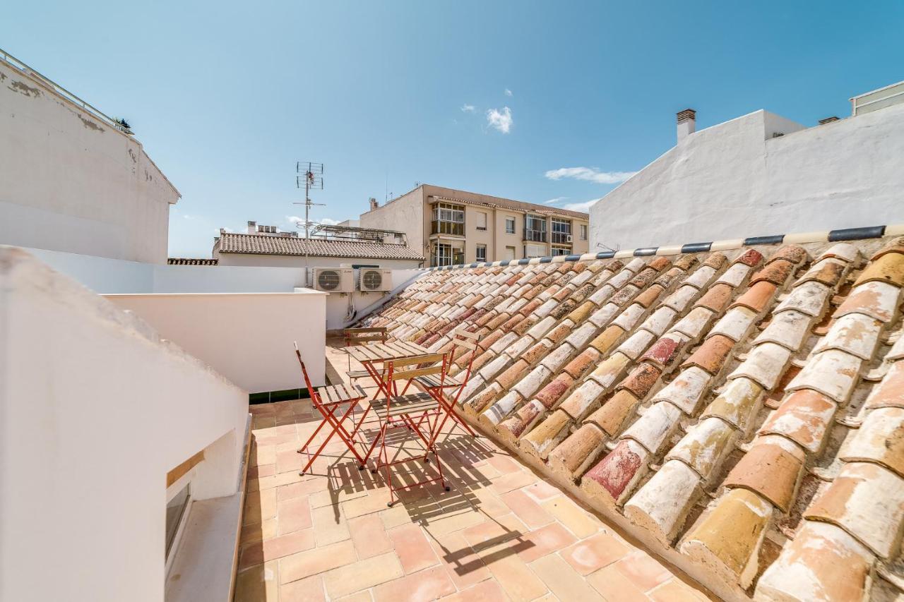Suite Homes Sweet Postigos Terrace Malaga Bagian luar foto
